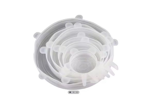 Miniatura 3 de Set de tapas de silicona X6 pza